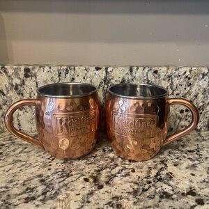 Ketel One Copper Moscow Mule Mugs - Set of 2